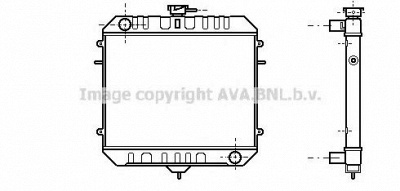 AVA QUALITY COOLING ol2081 -  Радиатор, охлаждение двигателя